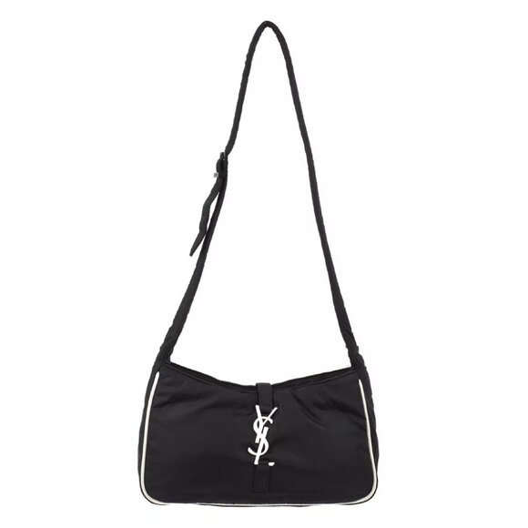 Saint Laurent Black Nylon Shoulder Bag GUE733294.1122 172579